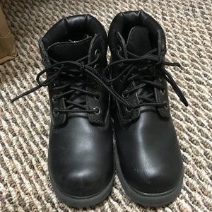 Boys’ Black Boots